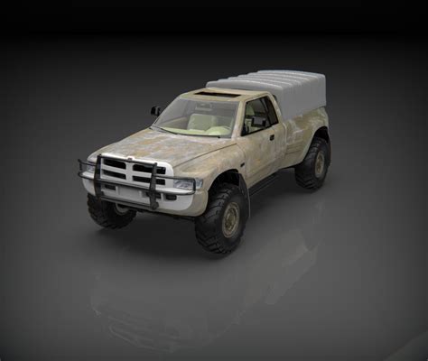 Dodge Ram Free 3d Model 3ds Free3d