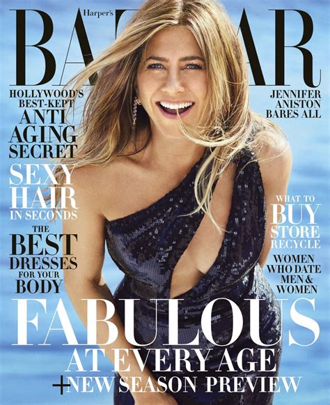 Jennifer Aniston For Harpers Bazaar Magazine June July Hawtcelebs