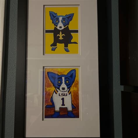 George Rodrigue Blue Dog She Lived Across The Bayou Promotional