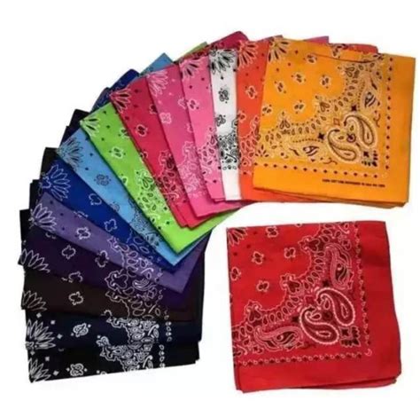 1pc Scarf Panyo Bandana Head Scarf All Colors Available Bandana 22x22