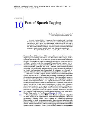 Fillable Online Part Of Speech Tagging Stanford University Fax Email