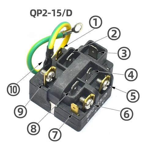 Pi Ces D Tach Es QP2 15 D 10PIN D Marreur De R Frig Rateur