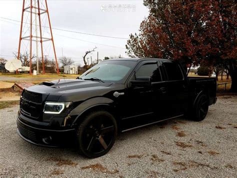 2011 Ford F 150 With 24x10 31 Dub Baller And 30535r24 Nitto Nt420v And Lowered 3f 5r Custom