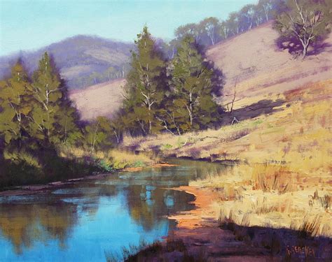 Summer Landscape Painting at PaintingValley.com | Explore collection of ...