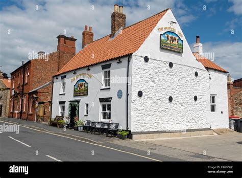 The Spotted Cow Pub Public House Inn Summer Malton North Yorkshire