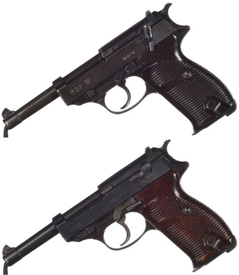 Two Wwii German Walther P38 Pistols Rock Island Auction