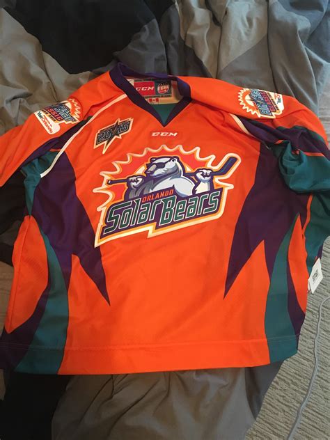 Orlando Solar Bears All Star Game Jersey! : r/hockeyjerseys