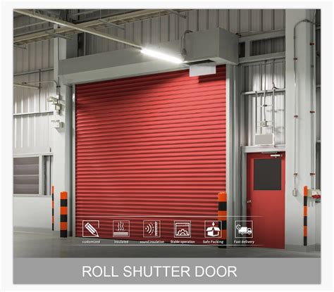 steel rolling shutter door manufacturer xufeng door