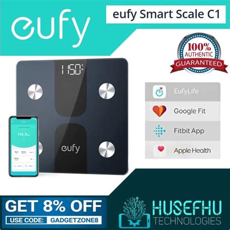 Eufy By Anker Smart Scale C1 Weigh Monitor Lazada Ph