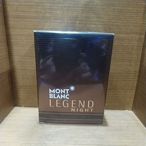 Jual Mont Blanc Legend Night Edp Ml Shopee Indonesia