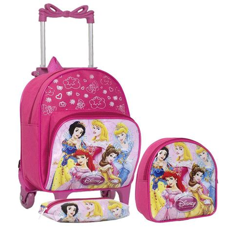 Bolsa Escolar De Rodinhas Menina Pontofrio