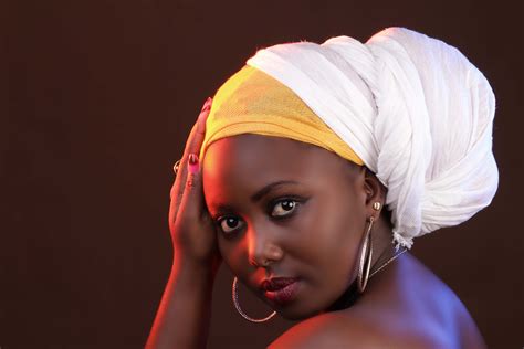 Kenyan Portraiture Photographer Head Wraps Headwraps For Natural