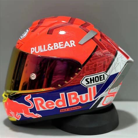 Shoei X X Fourteen X Spirit Iii Red Bull Second Generation Ant Helmet