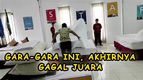 Speed Dan Skill Bagus Making Bed Gara Gara Ini Gagal Jadi Juara YouTube