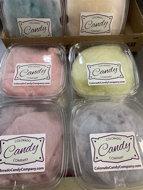 Gourmet Cotton Candy Mixed Fruit Colorado Candy Company