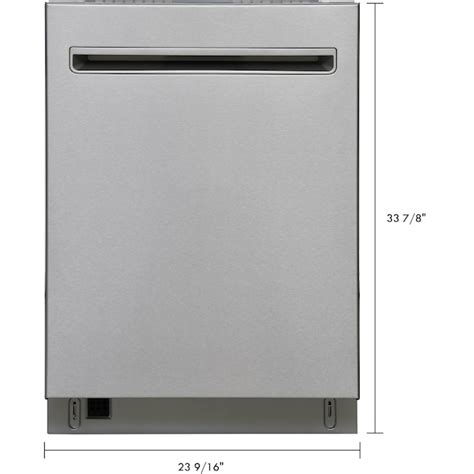 Kenmore 24 In Top Control Built In Dishwasher With Third Rack