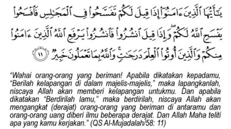 Bacaan Surat Al Mujadalah William Parr