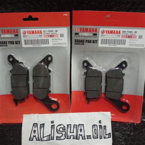 Jual Paket Kampas Rem Disped Depan Belakang Yamaha N Max Nmax 3C1 2BM