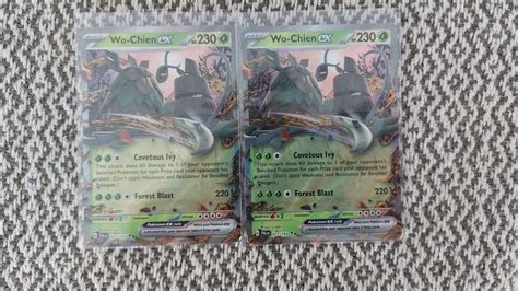 2x Wo Chien Ex Paldea Evolved Kaufen Auf Ricardo