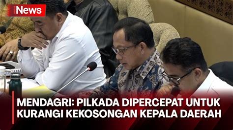 Mendagri Usulkan Pilkada Dipercepat Youtube