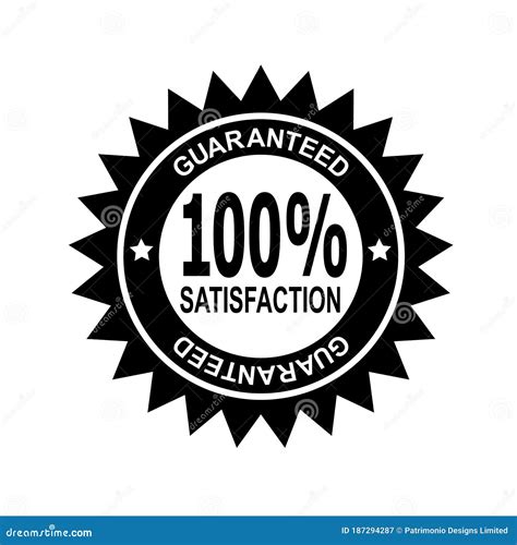 Guaranteed Stamp Cartoon Vector Cartoondealer