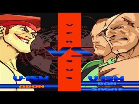 Longplay Street Fighter Alpha Max Adon Vs Dan Sagat Final