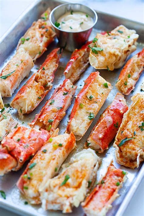 Baked Crab Legs In Butter Sauce Immaculate Bites