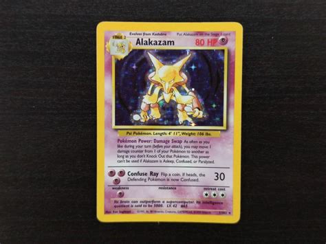 Pokemon Pikachu Neo Genesis First Edition Alakazam Base Set Espeon