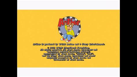 Arthur End Credits Youtube