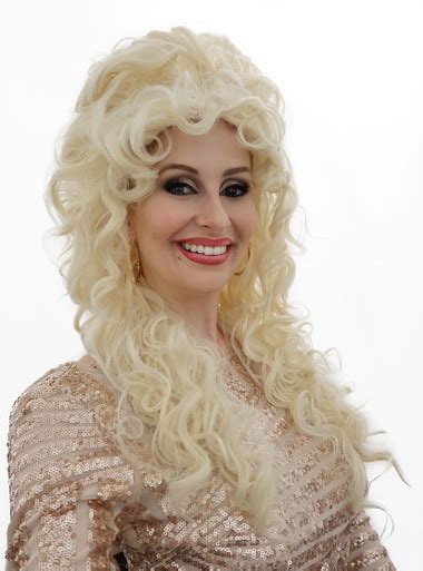 Long Blonde Dolly Curls Wig By Allaura
