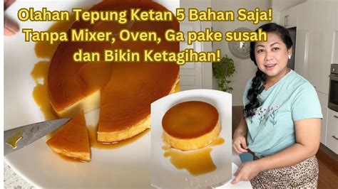 Olahan Tepung Ketan Bahan Saja Tanpa Mixer Oven Dan Susah Yang