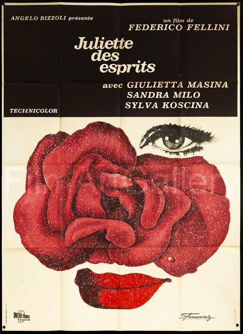 Juliet Of The Spirits Giulietta Degli Spiriti Movie Poster 1965