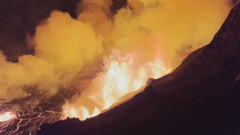 A Hawaï le volcan Kilauea de nouveau en éruption A Hawaï le volcan