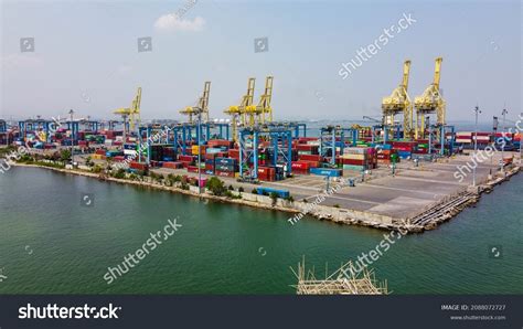 Ship Carrying Containers Be Exported Via Stock Photo Edit Now 2088072727