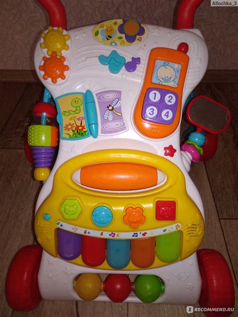 Каталка-ходунки WinFun Игровой центр - «Интересная Развивающая игрушка ...