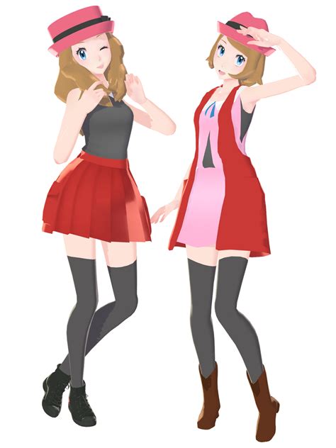 Pokemon Tda Serena Mmd By Meennie46 On Deviantart