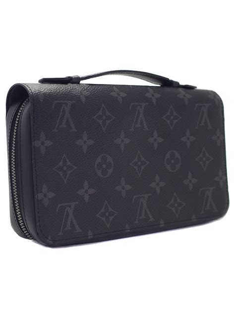 【louis Vuitton】ルイヴィトン『モノグラム エクリプス ジッピーxl』m61698 メンズ ラウンドファスナー長財布 1週間保証