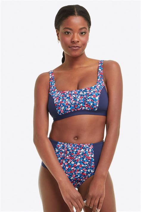 Square Neck Bralette Bikini Top Shopperboard