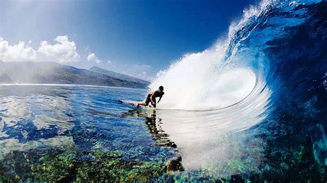 Tahiti Beach Wanna Go Surfing HD Wallpaper Pxfuel