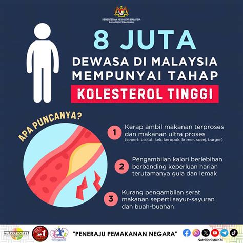 Bahaya Kolesterol Tinggi Persatuan Pengguna Penang