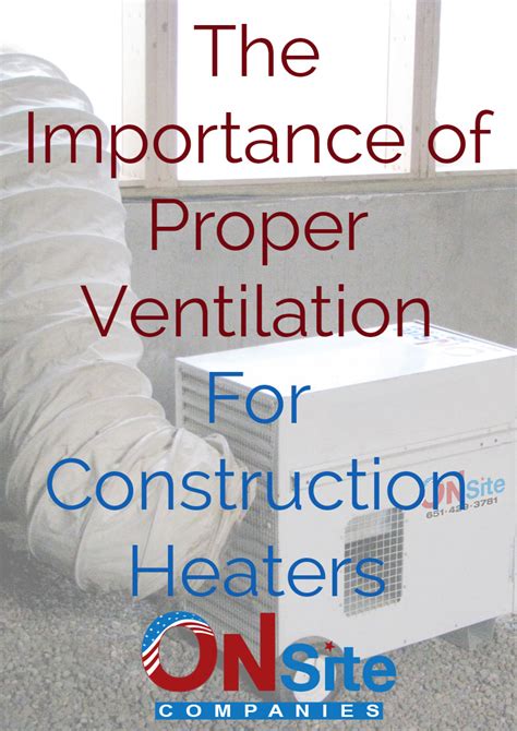 The Importance Of Proper Ventilation For Construction Heating On Site