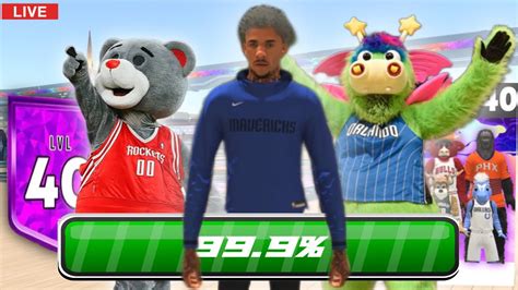 UNLOCKING NBA MASCOTS HITTING LEVEL 40 LIVE STREAM YouTube