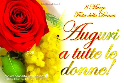 Cartoline Per Tutti I Gusti Cartolina Auguri A Tutte Le Donne