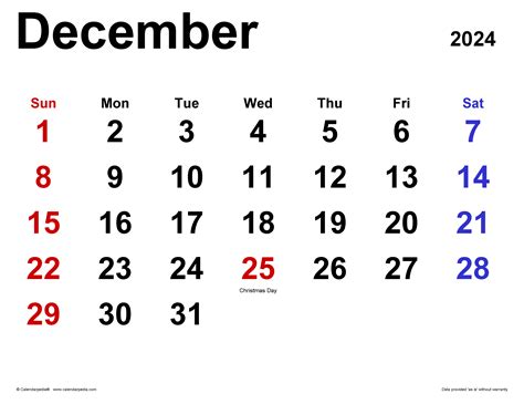 December 2025 Calendar 124calendars 2025 Jasper Monroes