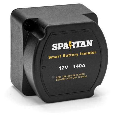 Spartan Power Dual Battery Smart Isolator 12v 140a Sp Sbi12v140a