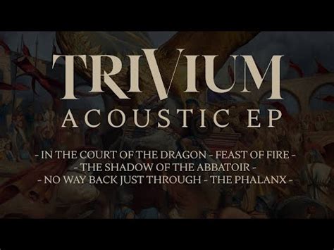 Triviums Matt Heafy Releases In The Court Of The Dragon Acoustic Ep