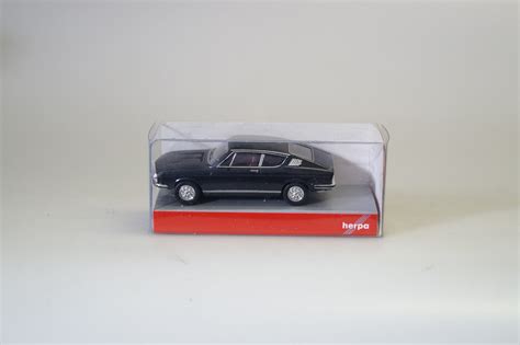 1 87 Herpa 033701 Audi 100 S Schwarz Met Neuw Ovp Gearontologist