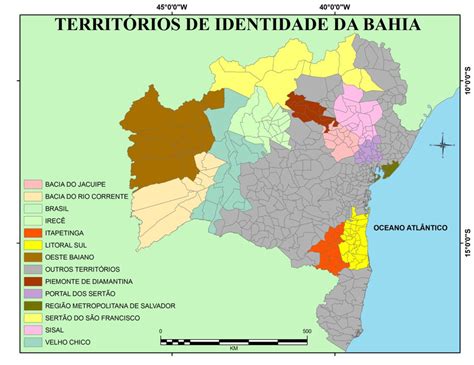 Territórios De Identidade Da Bahia LIBRAIN