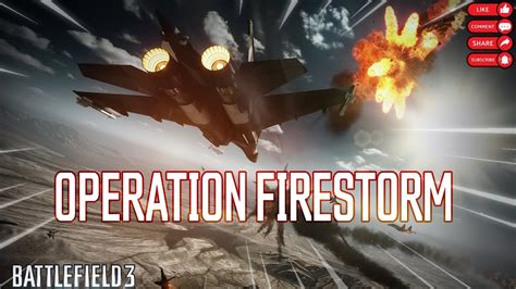 Battlefield Multiplayer Operation Firestorm Jet Gameplay No