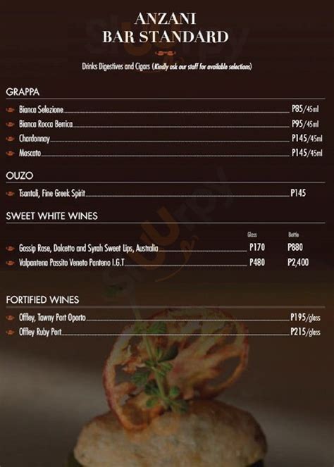 Anzani Menù Cebu City Main Menu Sluurpy